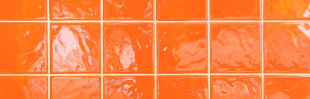faïence cuisine orange