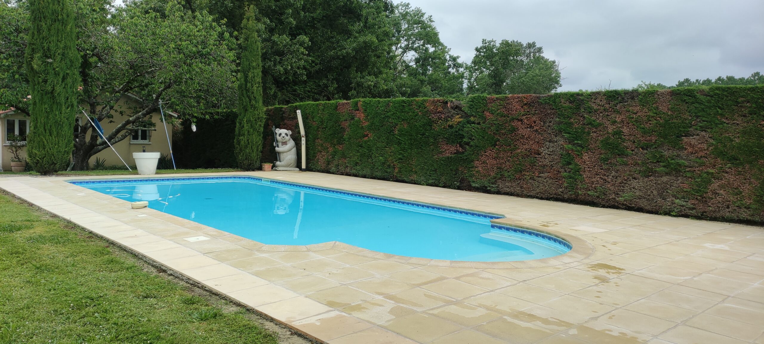 Terrasse piscine