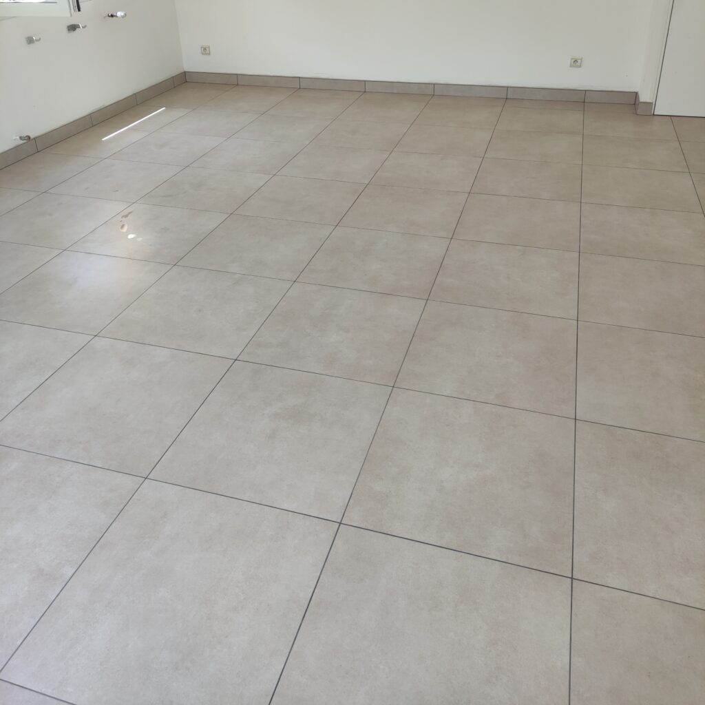 pose de carrelage